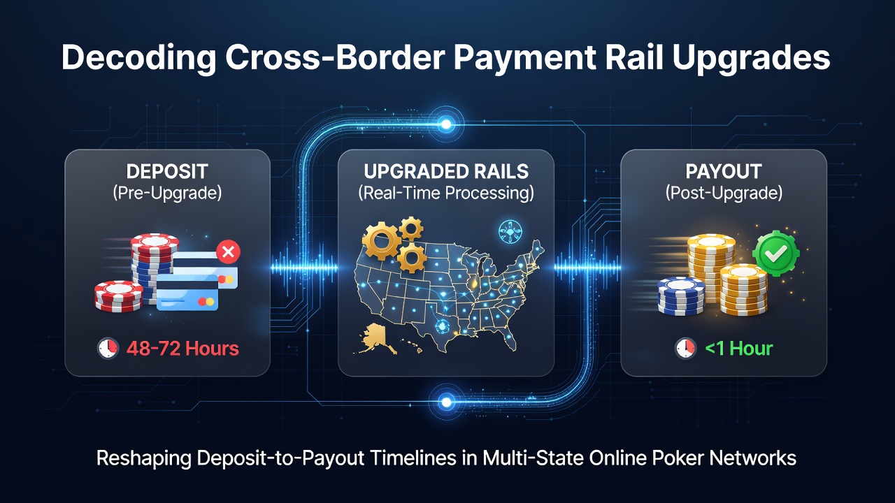 Cross-border payment rail systems connecting multi-state online poker networks with upgraded deposit and payout infrastructure
