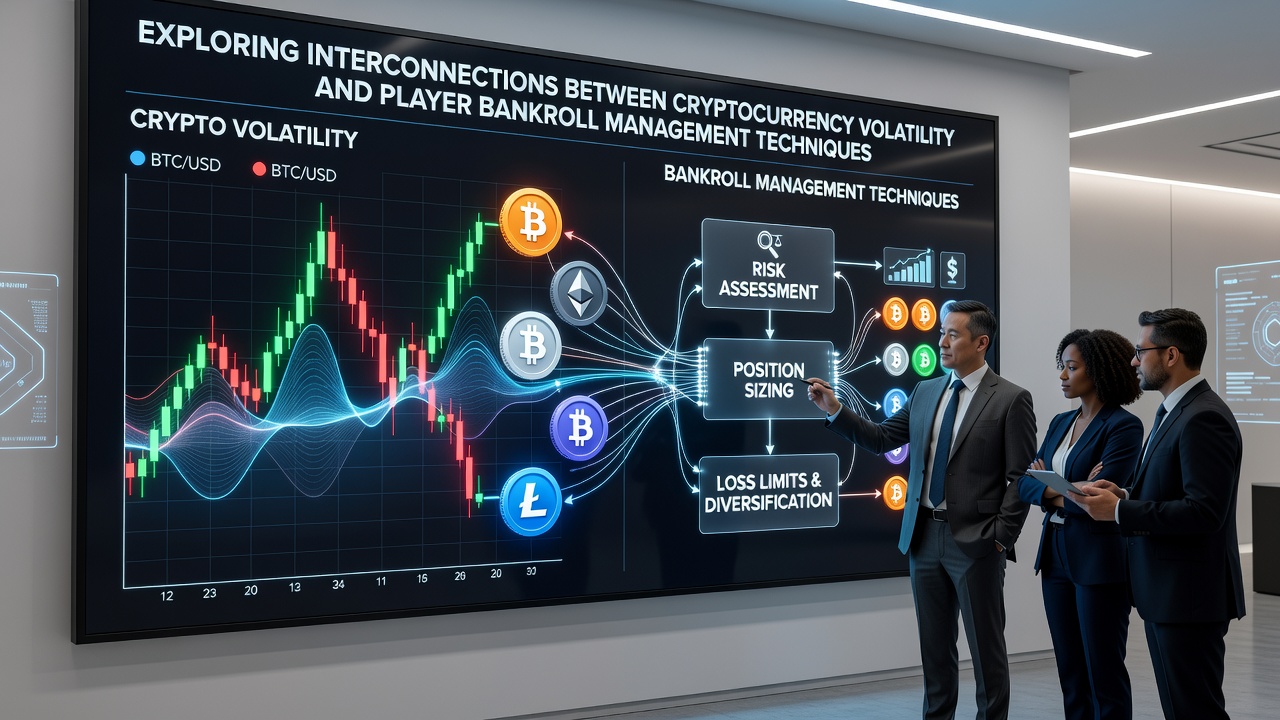 Player dashboard screenshot illustrating bankroll allocation tools integrated with live cryptocurrency feeds