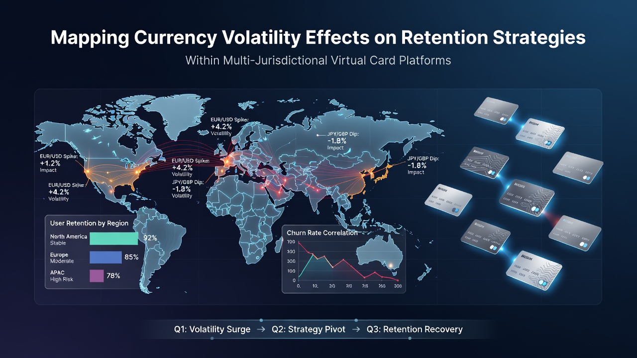 Overview of currency fluctuations impacting virtual card user retention across borders