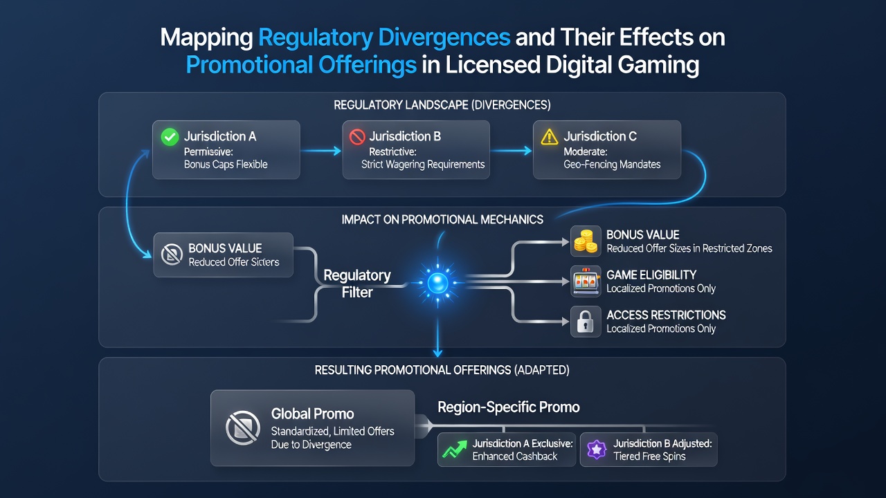 Detailed comparison of promotional terms and compliance adjustments in licensed online gaming environments
