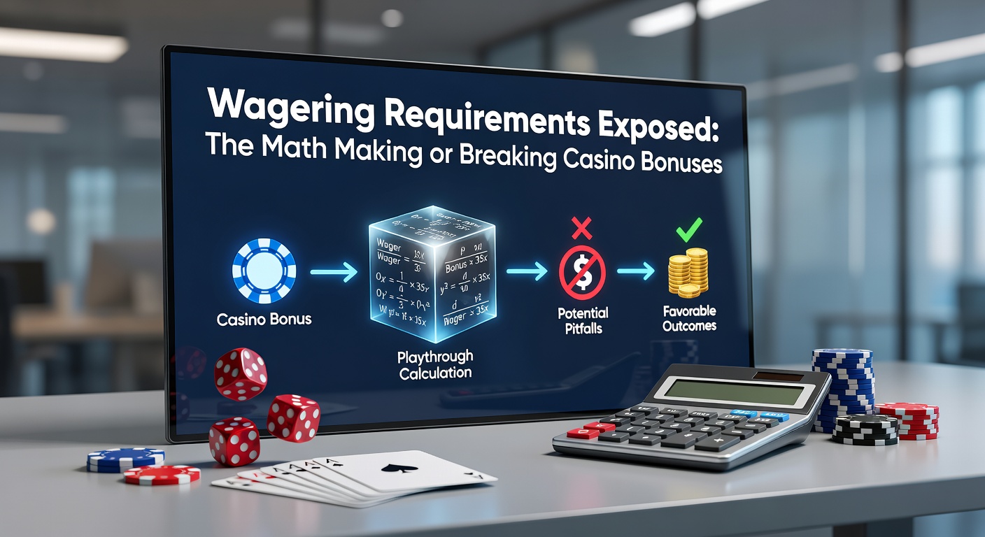 Chart illustrating expected value of bonuses under different wagering multipliers and RTP scenarios